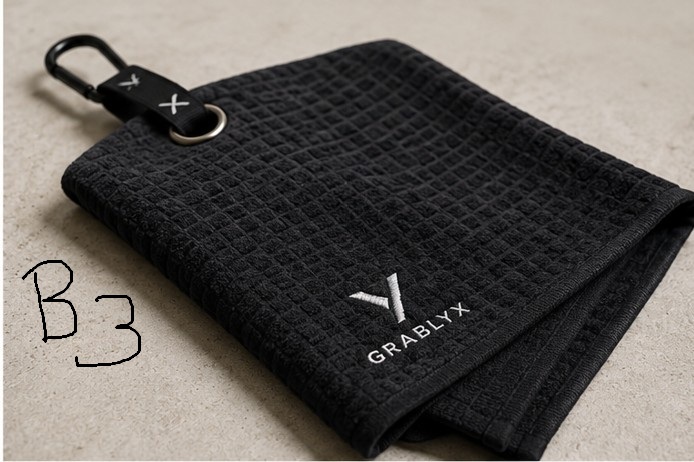 Baseball Towel — Black image 3