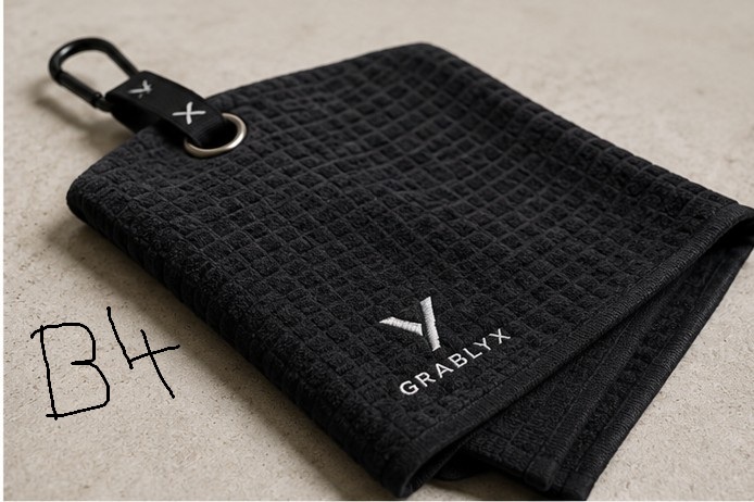 Baseball Towel — Black image 4