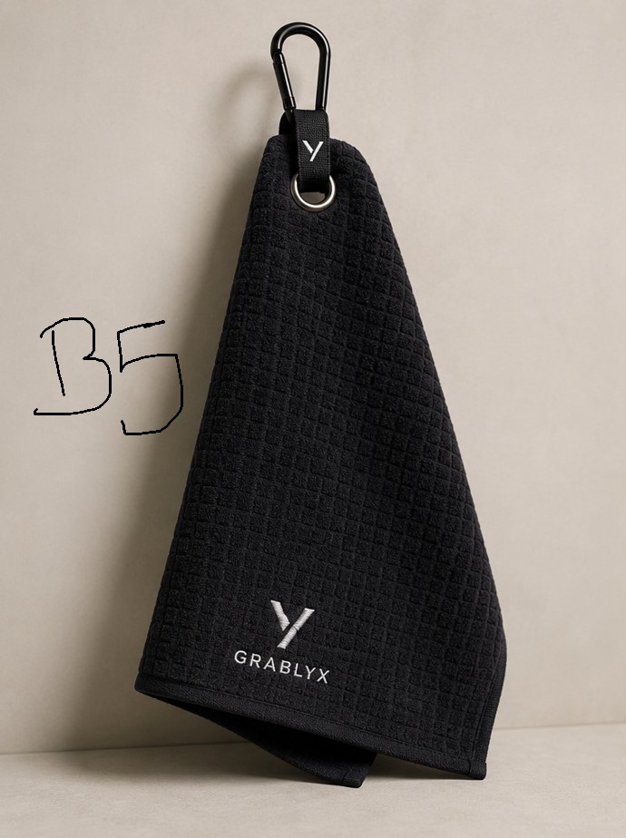 Baseball Towel — Black image 5